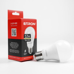 ETRON Лампа світлодіодна Light Power A60 12W 3000K E27 Будмен