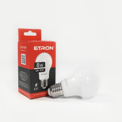 ETRON Лампа світлодіодна Light Power A55 8W 4200K E27