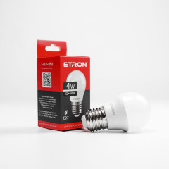 ETRON Лампа светодиодная Light Power G45 4W 4200K 220V E27
