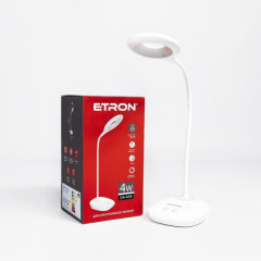 ETRON Лампа настільна світлодіодна Desk Lamp circle 4W 4200K White