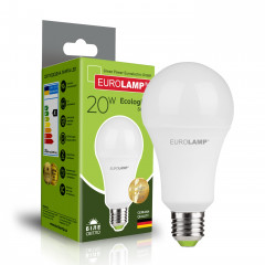 EUROLAMP Лампа LED ЕКО серія A75 20W E27 4000K (50) RU Будмен