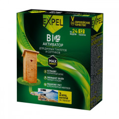 EXPEL Біоактиватор для дачних туалетів і септиків 12 таблеток 12*20г