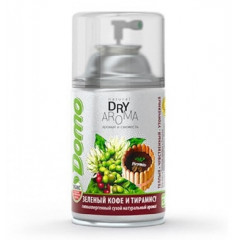 DOMO Средство Dry Aroma для автомат. диспенсеров "Зеленый кофе и тирамису" 250мл Будмен