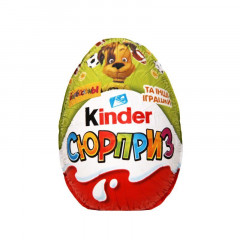 KINDER Сюрприз Яйце шоколадне колекційне 20г