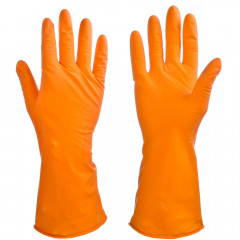VOLTEO Перчатки резиновые апельсин чел.