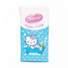 SMILE Хусточка кишенькова Hello Kitty стандарт mix 10шт/уп