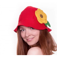 SAUNA PRO Шляпа для сауны Дюймовочка цветная войлок