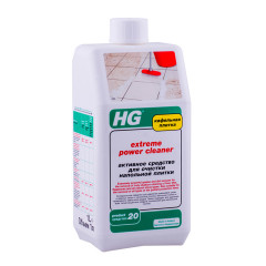 HG Екстрасильний засіб для видалення стійких забруднень з плитки 1л RU
