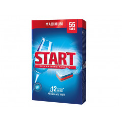 START Таблетки для посудомийних машин MAXIMUM 55шт RU