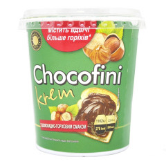 CHOCOFINI KREM Паста з шоколадно-горіховим смаком 400г