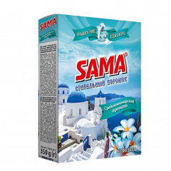 SAMA Порошок пральний 350г безфосф.універсальний середземноморський аромат RU