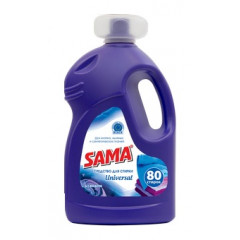SAMA Гель для прання Universal для бавовняних лляних і синтет. тканин 4кг RU
