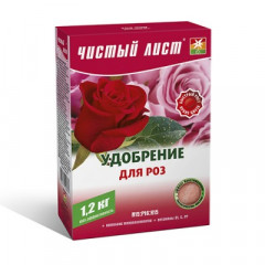 ЧИСТИЙ ЛИСТ Добриво кристалічне для троянд 1.2кг