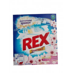REX Порошок для ручного прання Ароматерапія Водяна лілія 350г RU Будмен