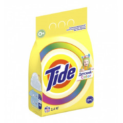 TIDE Порошок стиральный Дтский автомат для цветного белья 2.4кг