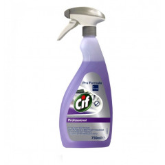 CIF Средство для мытья и дезинфекции любых поверхностей PROF 2в1 0.75л Будмен