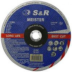 S&R Круг відрізний по металу Meister A36S BF 150x1.6x22.2мм