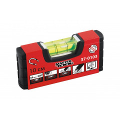 MASTER TOOL Рівень з магнітом 1 капсула 10см