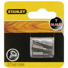 STANLEY Набор бит T10/T15/T30 L=25мм 3шт/уп Будмен