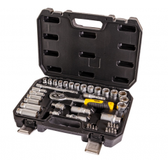 MASTER TOOL Набір ключів та насадок торцевих 3/8" 39шт